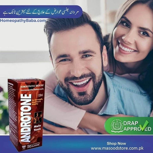 Androtone Syrup For Male Sexual Disorders & Timing - HomeopathyBaba.Com