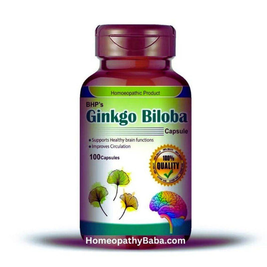 BHP Ginkgo Biloba Capsules - HomeopathyBaba.Com