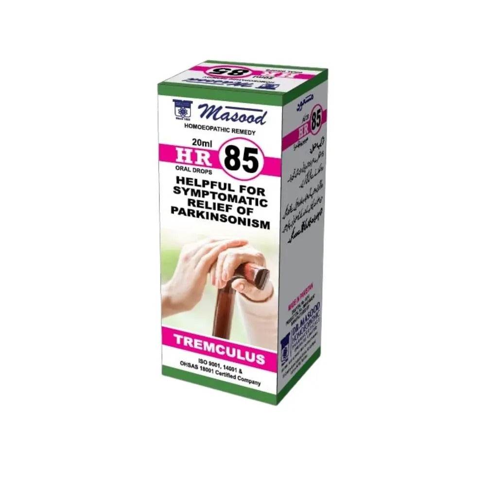 DR Masood HR 85 Drops for Parkinsonism - HomeopathyBaba.Com