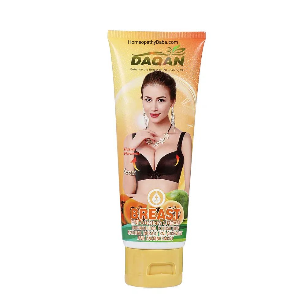 Daqan Breast Enhancement Cream for Firmness & Shape Support | HomeopathyBaba.com