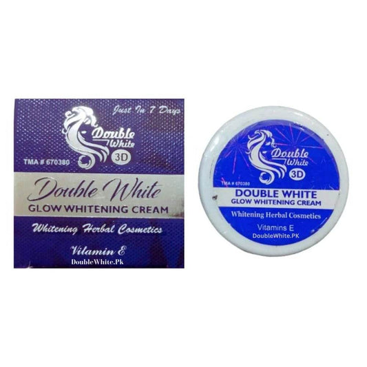 Double White 3D Glow Whitening Cream for a flawless and radiant complexion | HomeopathyBaba.com