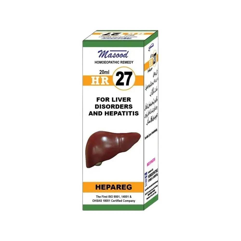 Dr Masood HR 27 for liver disorders - HomeopathyBaba.Com