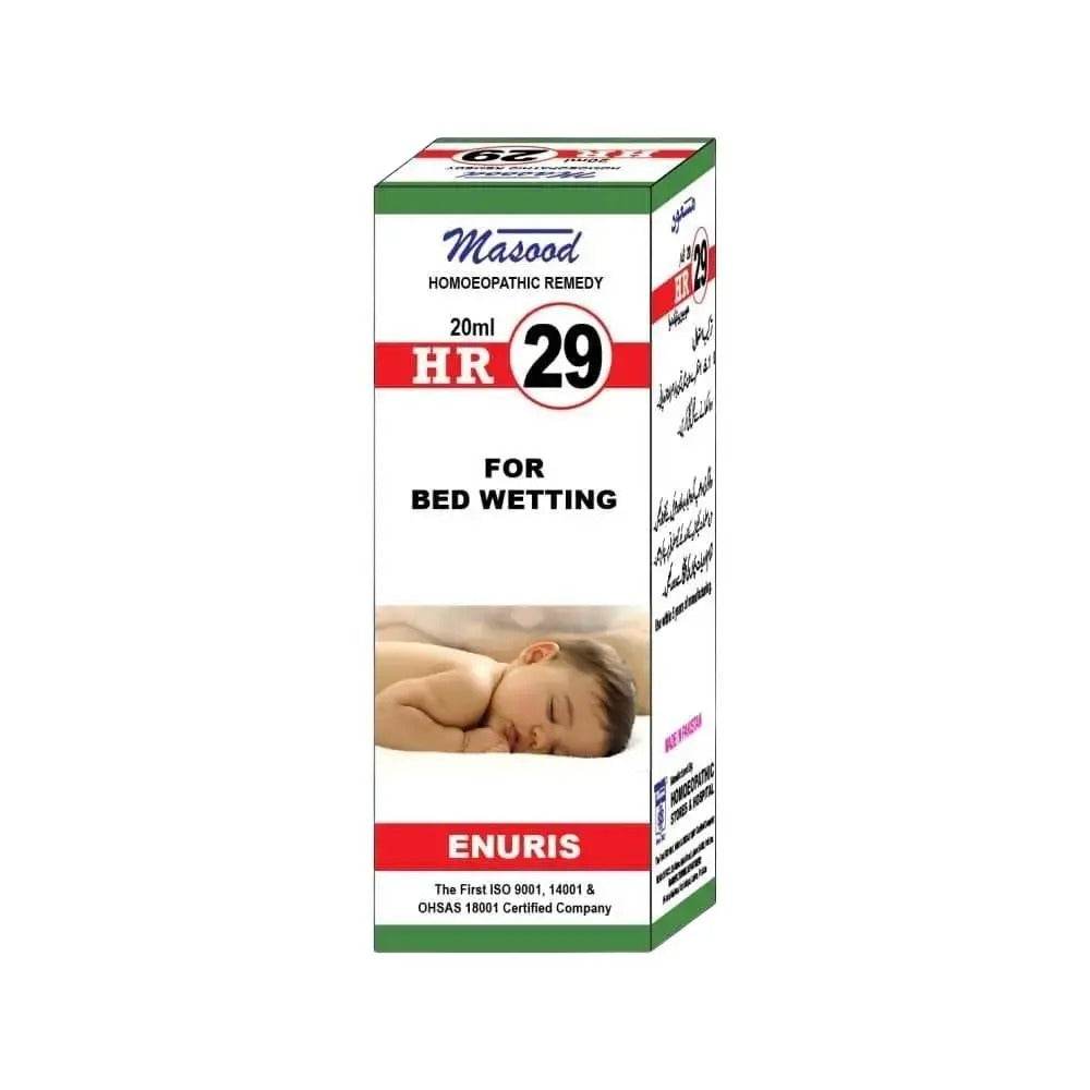 Dr Masood HR 29 For Bed Wetting - HomeopathyBaba.Com