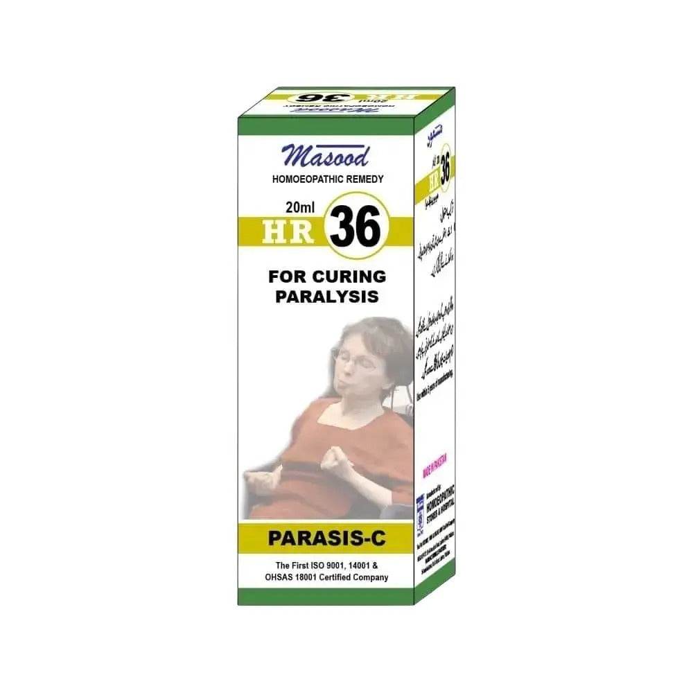 Dr Masood HR 36 for Cure for Paralysis - HomeopathyBaba.Com