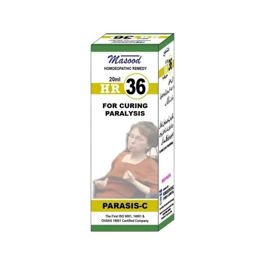Dr Masood HR 36 for Cure for Paralysis - HomeopathyBaba.Com