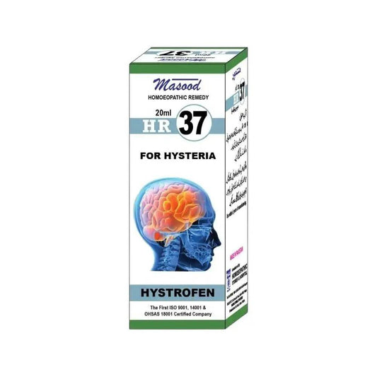 Dr Masood HR 37 for Hysteria - HomeopathyBaba.Com