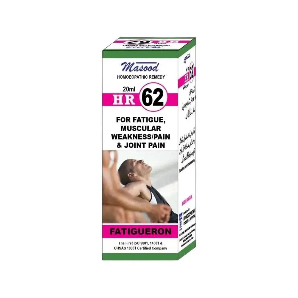Dr Masood HR 62 for Muscles and Bones Weakness - HomeopathyBaba.Com