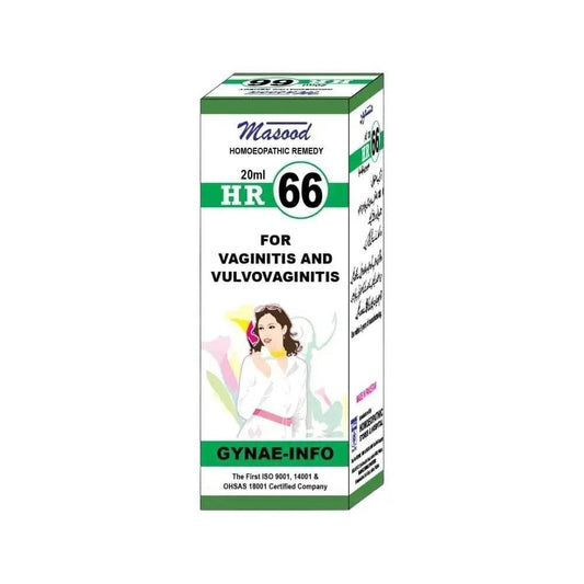 Dr Masood HR 66 for Vulvovaginitis Vaginitis Burning - HomeopathyBaba.Com