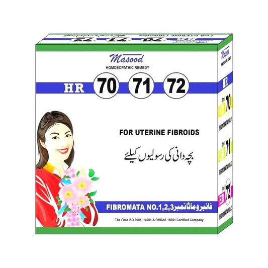 Dr Masood HR 70, 71, 72 for Uterine Fibroids - HomeopathyBaba.Com