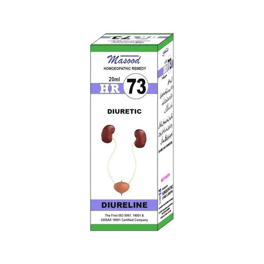Dr Masood HR 73 Diuretic Drops - HomeopathyBaba.Com