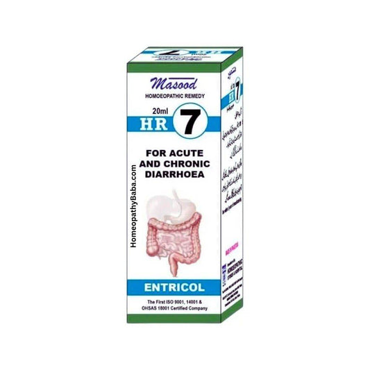 Dr Masood HR 7 ENTRICOL Drops - HomeopathyBaba.Com