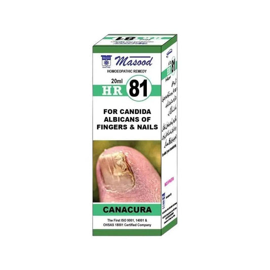 Dr Masood HR 81 for Finger & Nail Fungus - HomeopathyBaba.Com