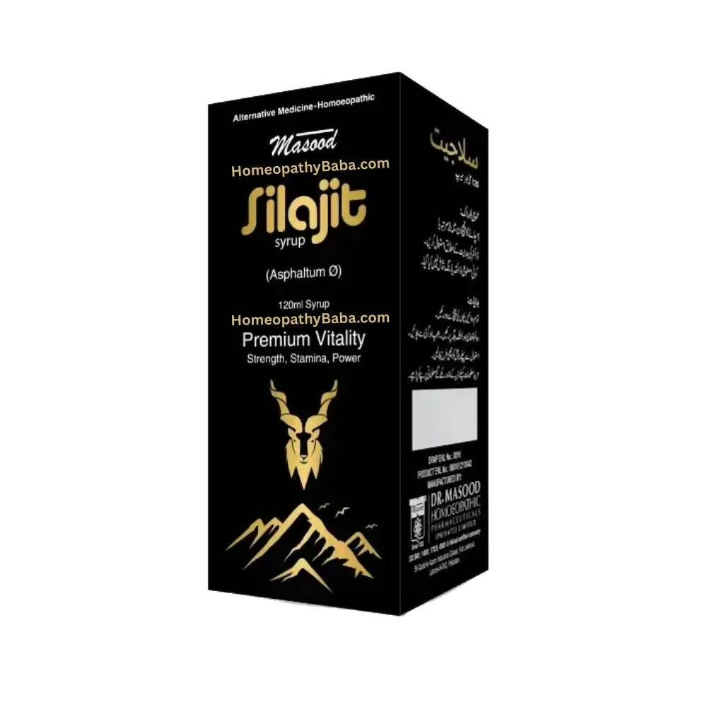 Dr Masood Silajit Syrup 120ml - HomeopathyBaba.Com