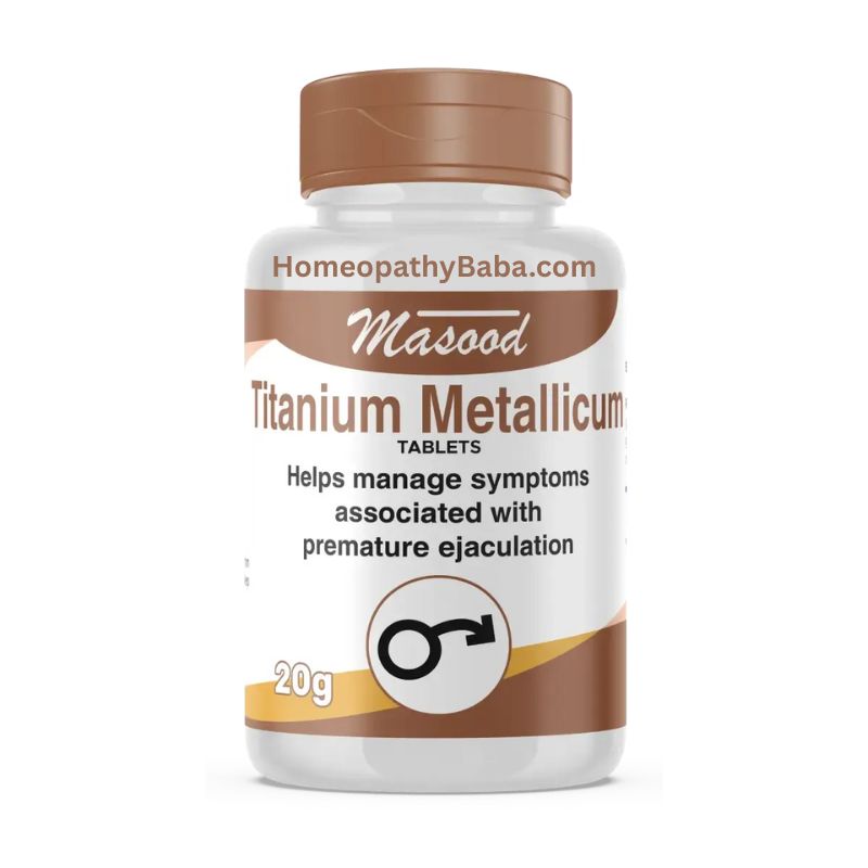 Dr Masood Titanium Metallicum Tablets 20g