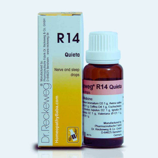 Dr. Reckeweg R14 Nerve and Sleep Drops for insomnia and restlessness | Homeopathy Baba