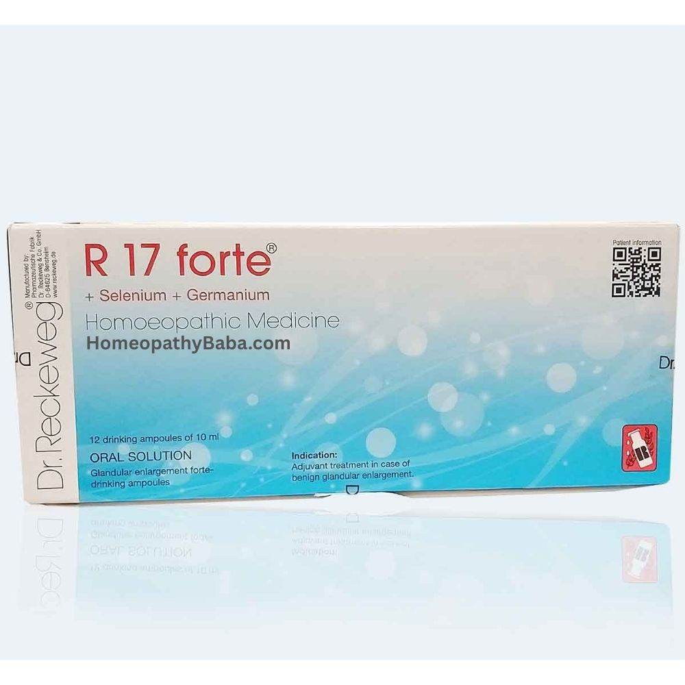 Dr. Reckeweg R17 Forte Ampoules for glandular and cellular health support | Homeopathy Baba