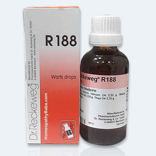Dr. Reckeweg R188 Polysan drops for warts and skin growths | Homeopathy Baba