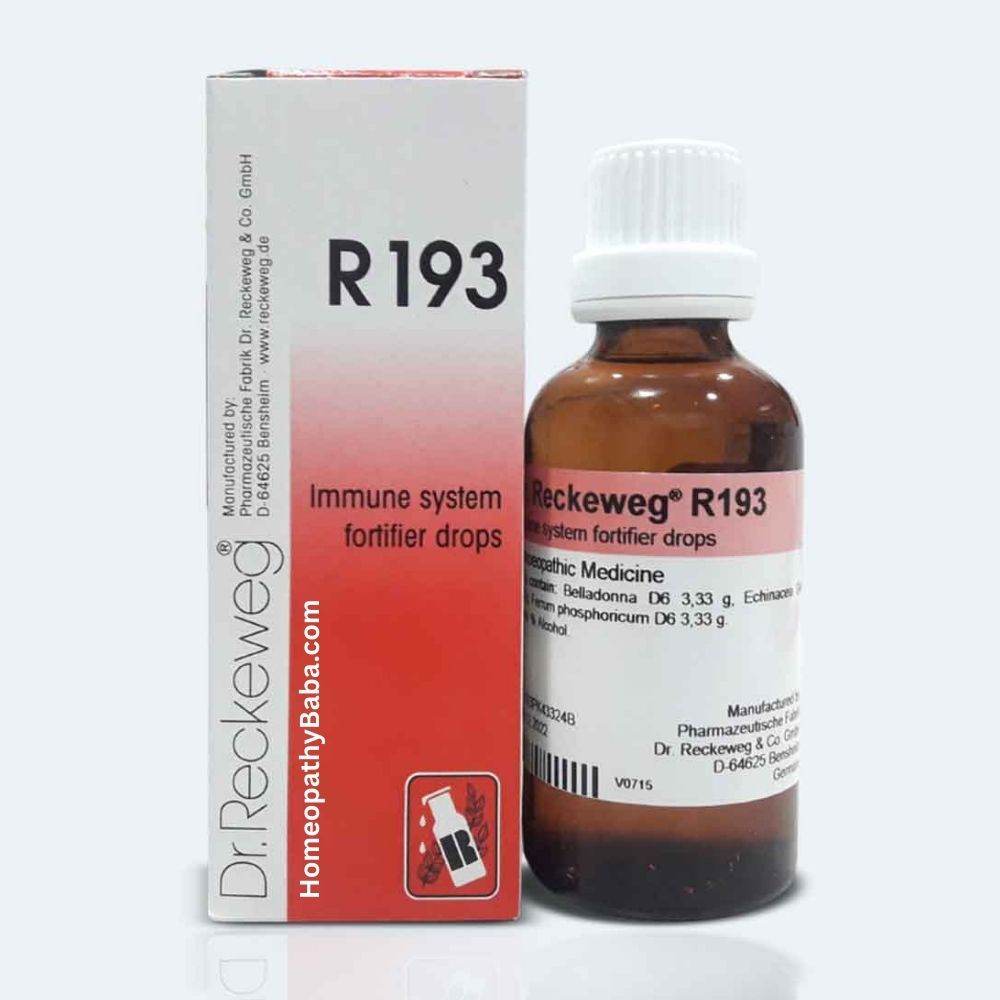 Dr. Reckeweg R193 Immune System Fortifier Drops | Homeopathy Baba