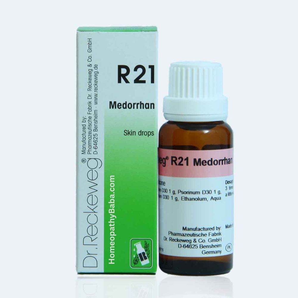 Dr. Reckeweg R21 Reconstituant skin drops for eczema and psoriasis | Homeopathy Baba