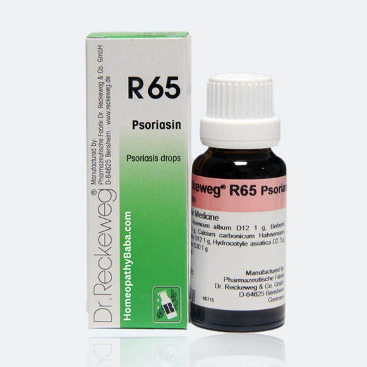 Dr. Reckeweg R65 Psoriasin drops for psoriasis and eczema support | Homeopathy Baba