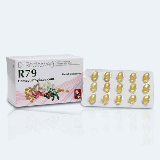 Dr. Reckeweg R79 Coractiv heart capsules for coronary health | Homeopathy Baba