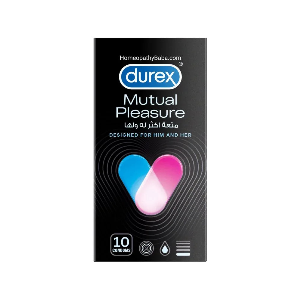 Durex Mutual Pleasure Condoms for His & Hers Climax Control | HomeopathyBaba.com