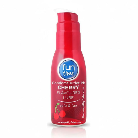 Funtime Cherry Flavoured Lube for a Sweet & Fruity Experience | HomeopathyBaba.com