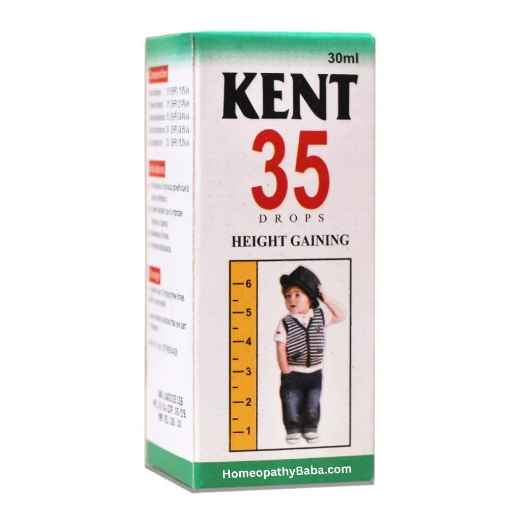 Kent 35 (Height) Drops for Growth & Development Support | HomeopathyBaba.com