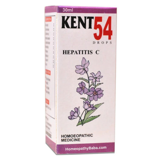 Kent 54 (Hepatitis) Drops for Liver Health Support | HomeopathyBaba.com