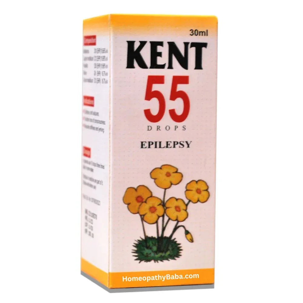 Kent 55 (Epilepsy) Drops for Seizure & Neurological Support | HomeopathyBaba.com