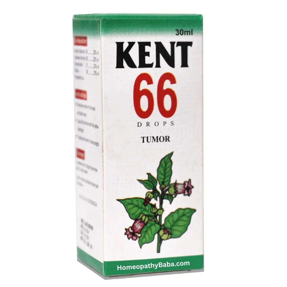 Kent 66 (Glandular Support) Drops for Cellular Health | HomeopathyBaba.com