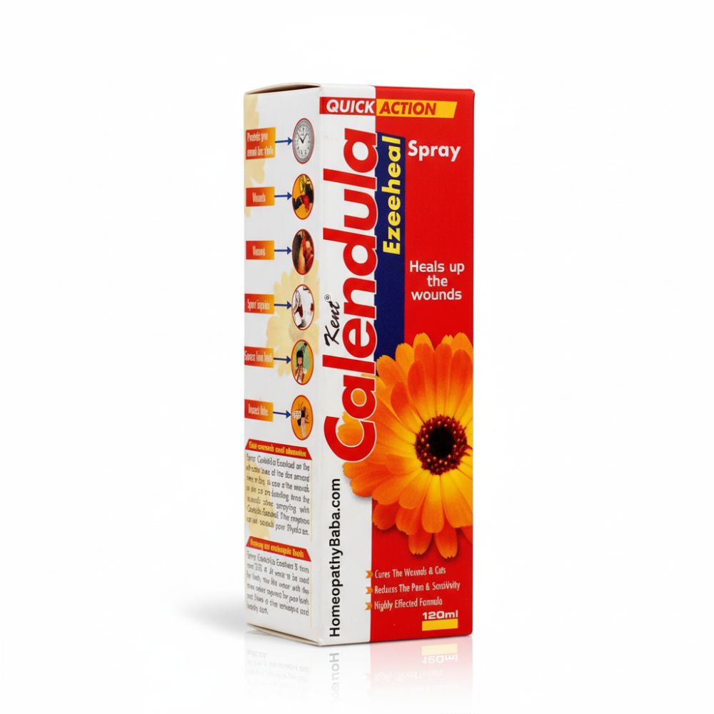 Kent Calendula Ezeeheal Spray for Wound Healing & Cuts | HomeopathyBaba.com
