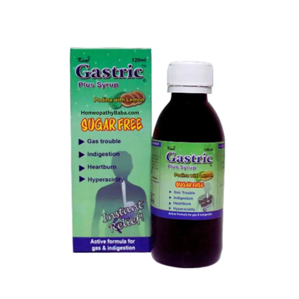 Kent Gastric Plus Syrup (Sugar free) 120ml
