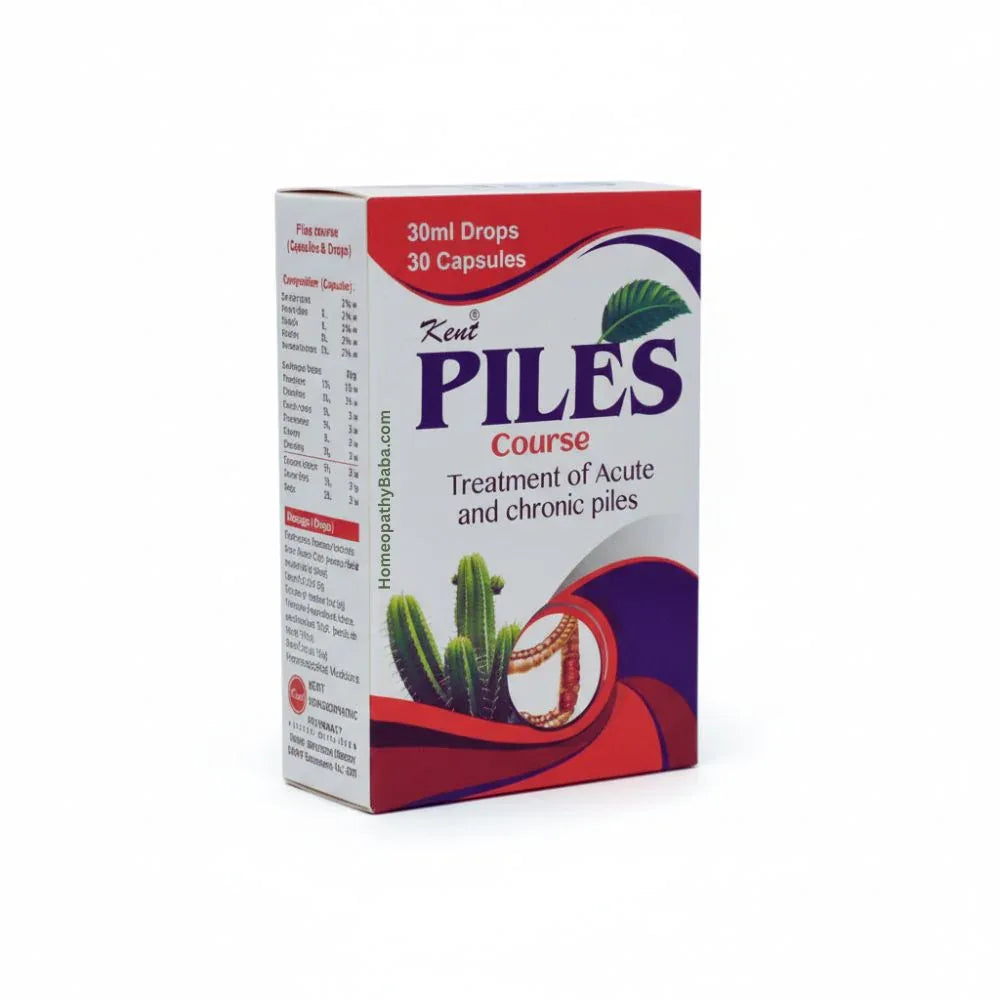 Kent Piles course (Drops and Capsules)