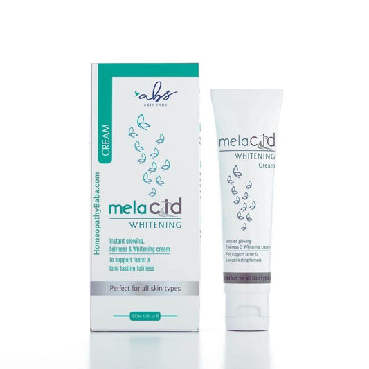 Melacid Whitening Cream for bright and even-toned skin | HomeopathyBaba.com