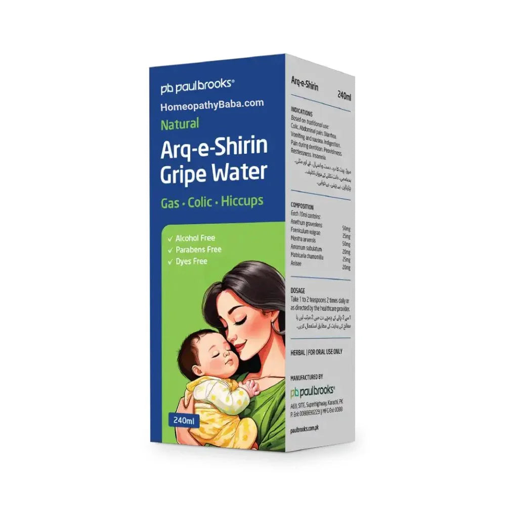 Paul Brooks Arq-e-Shirin Gripe Water | Baby Digestive Comfort