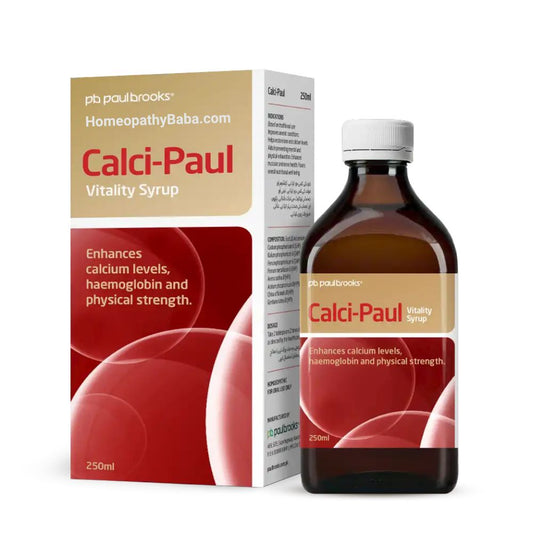 Paul Brooks Calci-Paul Syrup for Calcium & Iron Support | HomeopathyBaba.com
