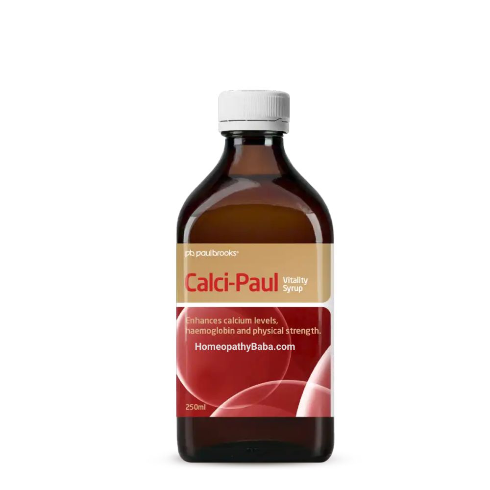 Paul Brooks Calci-Paul Syrup for Calcium & Iron Support | HomeopathyBaba.com