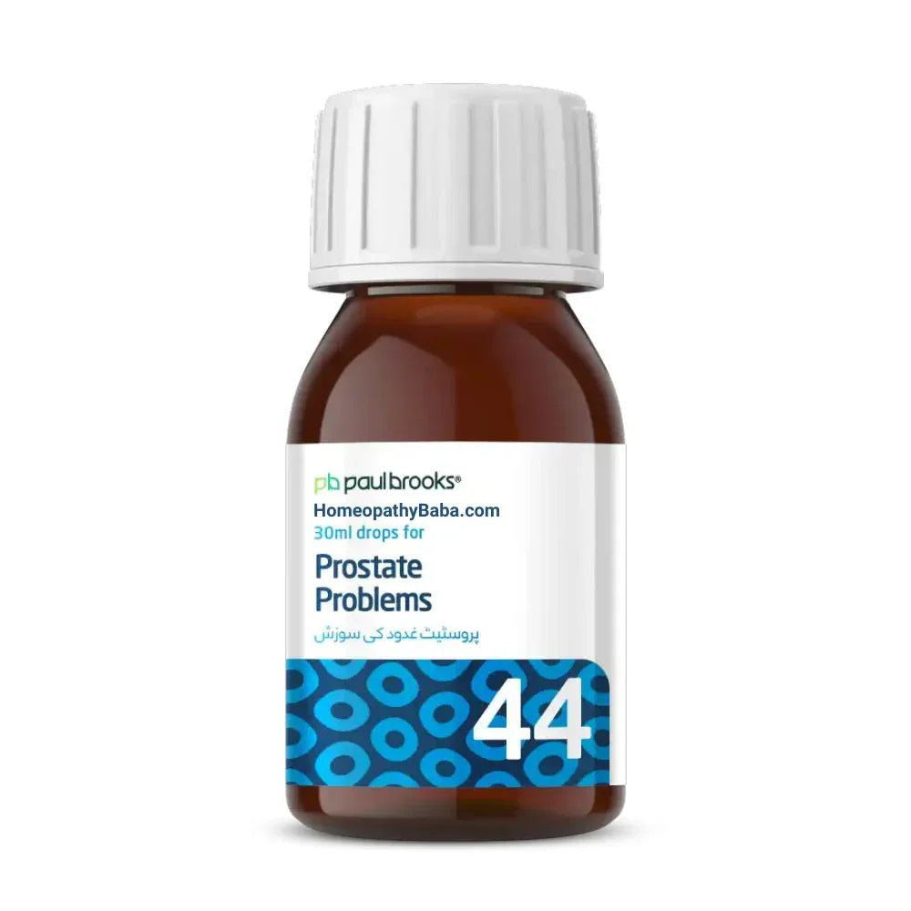 Paul Brooks Combination No. 44 for prostate health | HomeopathyBaba.com