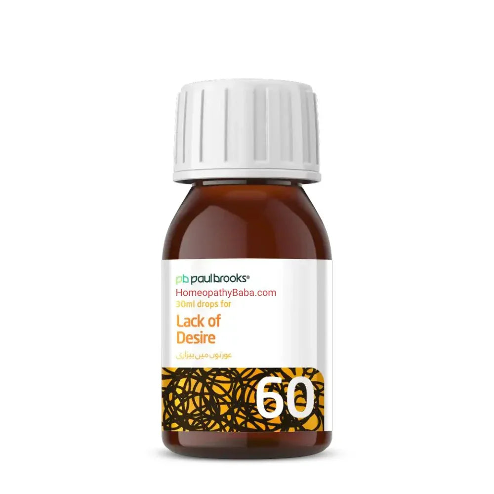 Paul Brooks Combination No 60 for Female Desire & Libido Support | HomeopathyBaba.com