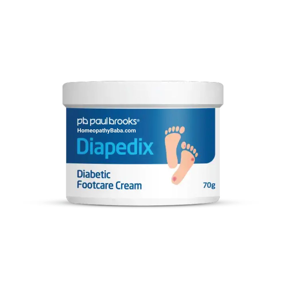 Paul Brooks Diapedix Footcare Cream for Diabetic Foot Care | HomeopathyBaba.com