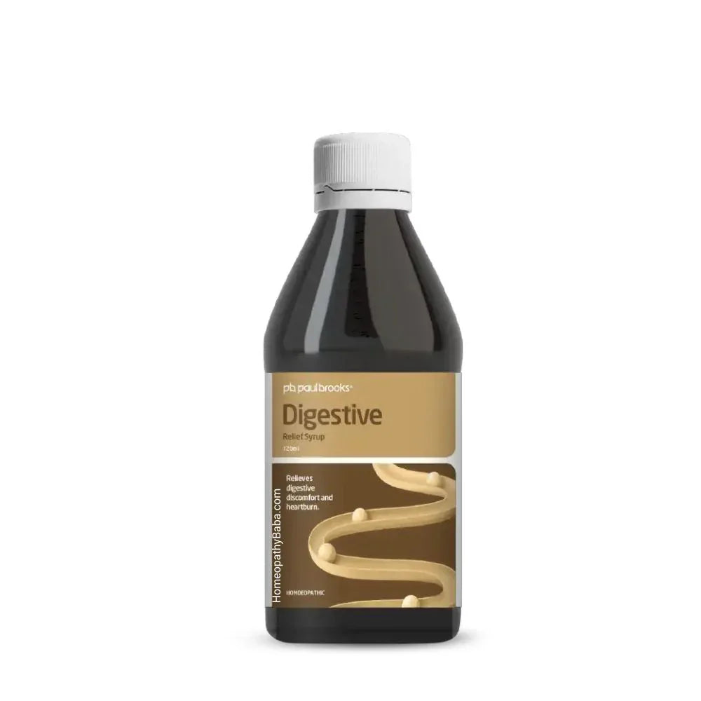 Paul Brooks Digestive Relief Syrup for Acidity & Indigestion | HomeopathyBaba.com
