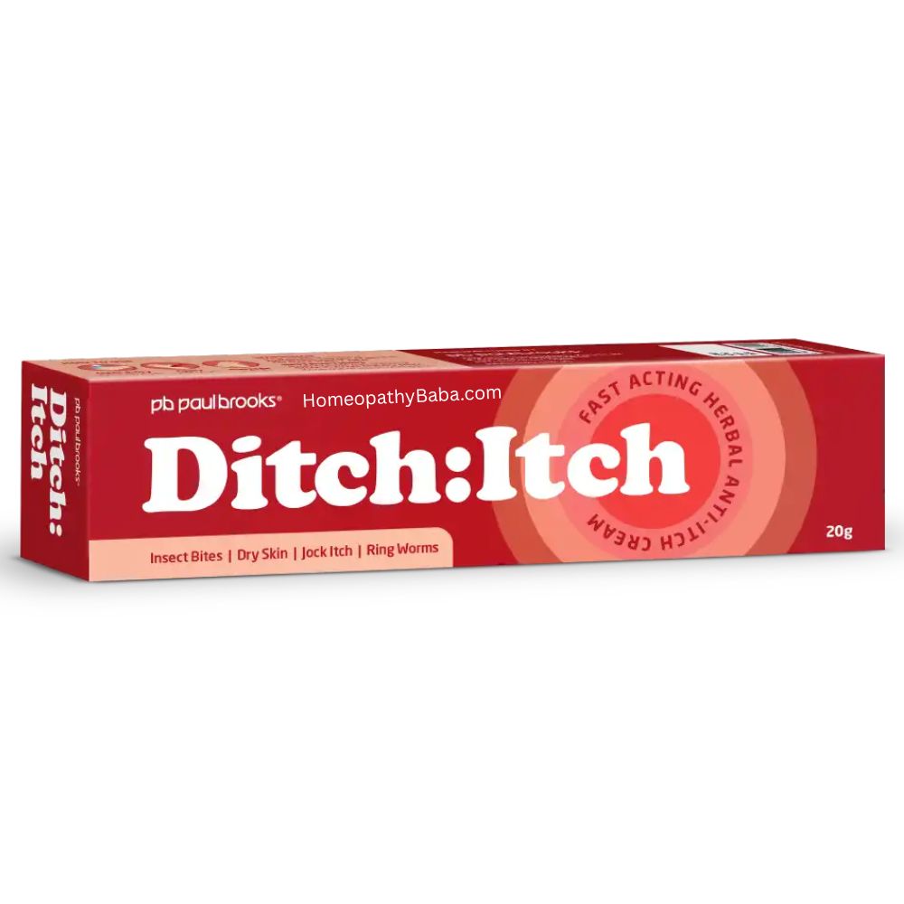 Paul Brooks Ditch Itch Cream | Anti-Itch & Skin Irritation Relief