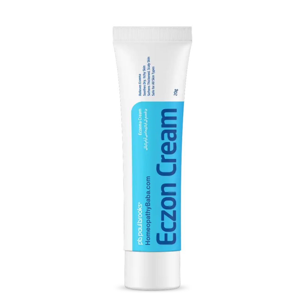 Paul Brooks Eczon Cream for soothing relief from eczema symptoms | HomeopathyBaba.com