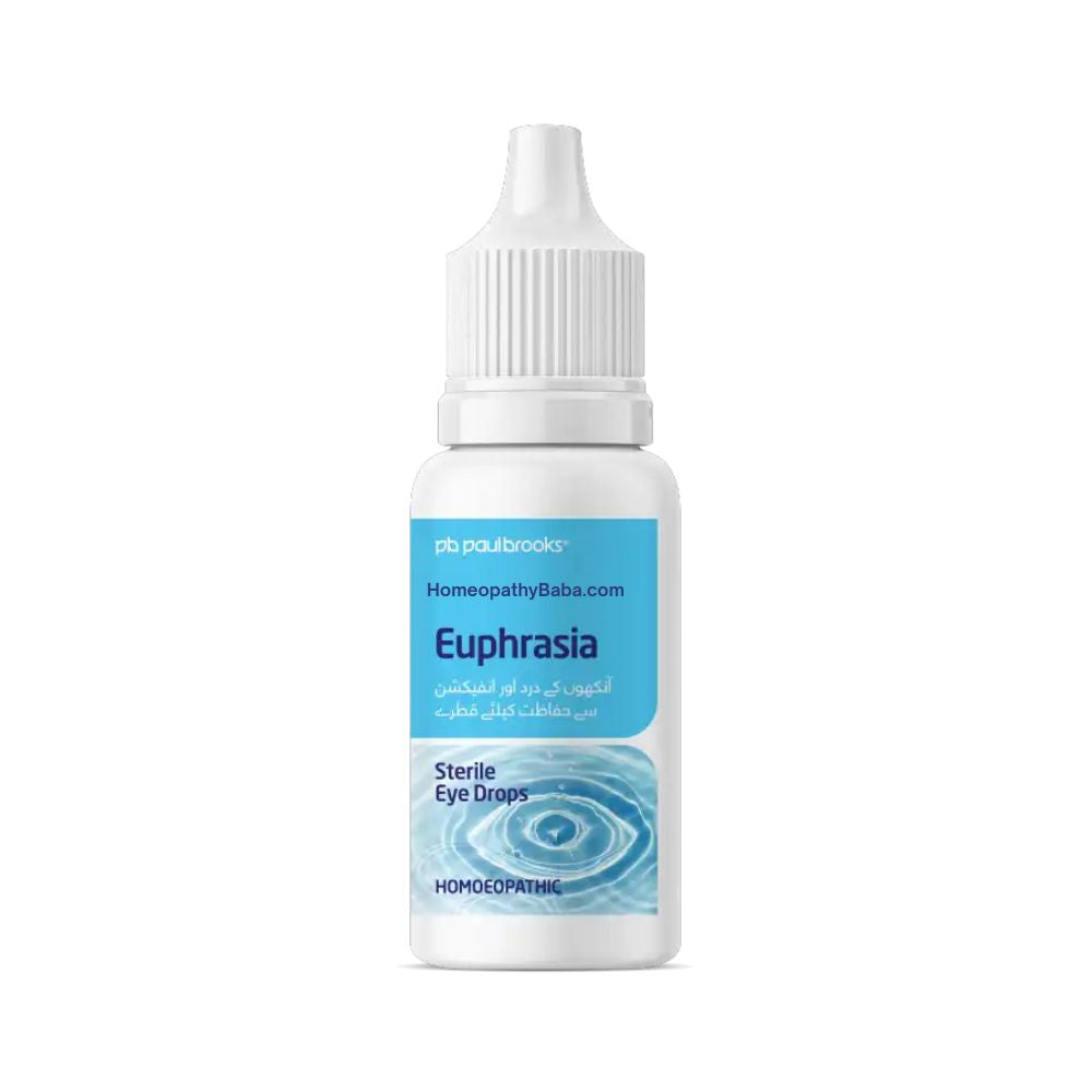 Paul Brooks Euphrasia Eye Drops for eye irritation and dryness | HomeopathyBaba.com