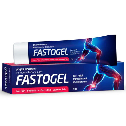 Paul Brooks Fastogel for Joint & Muscle Pain Relief | HomeopathyBaba.com