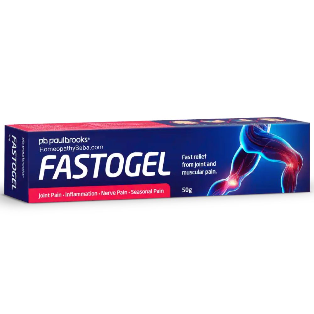 Paul Brooks Fastogel for Joint & Muscle Pain Relief | HomeopathyBaba.com