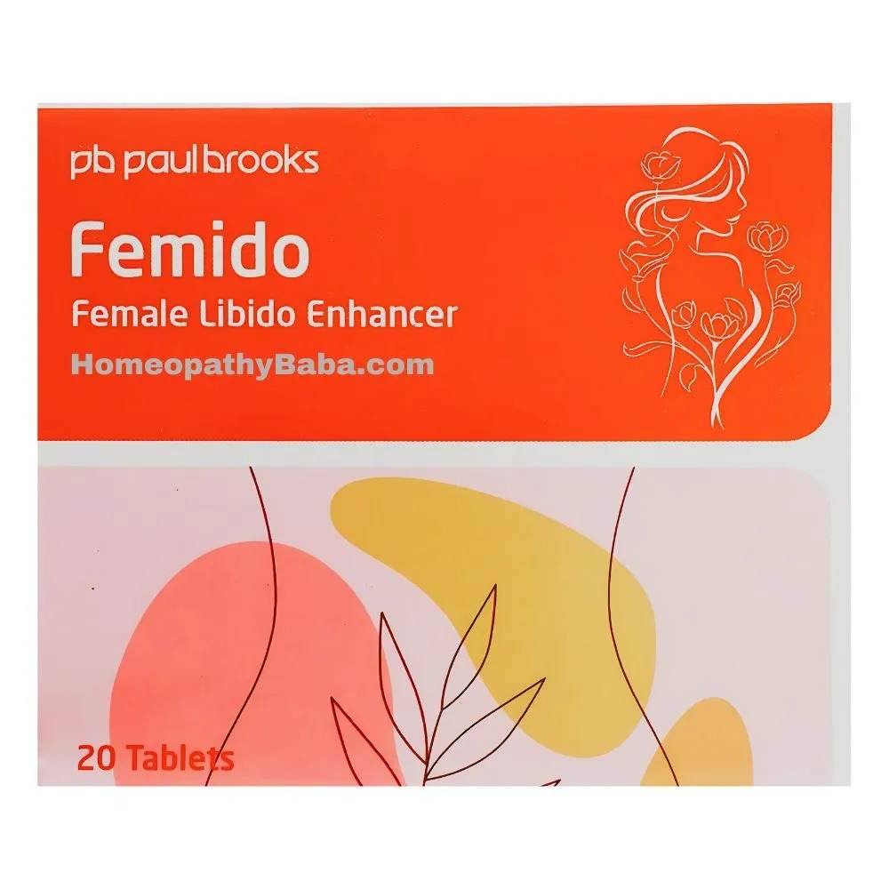 Paul Brooks Femido Tablets | Boost Women’s Sexual Desire - HomeopathyBaba.Com