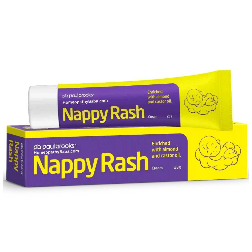 Paul Brooks Nappy Rash Cream 25g - HomeopathyBaba.Com