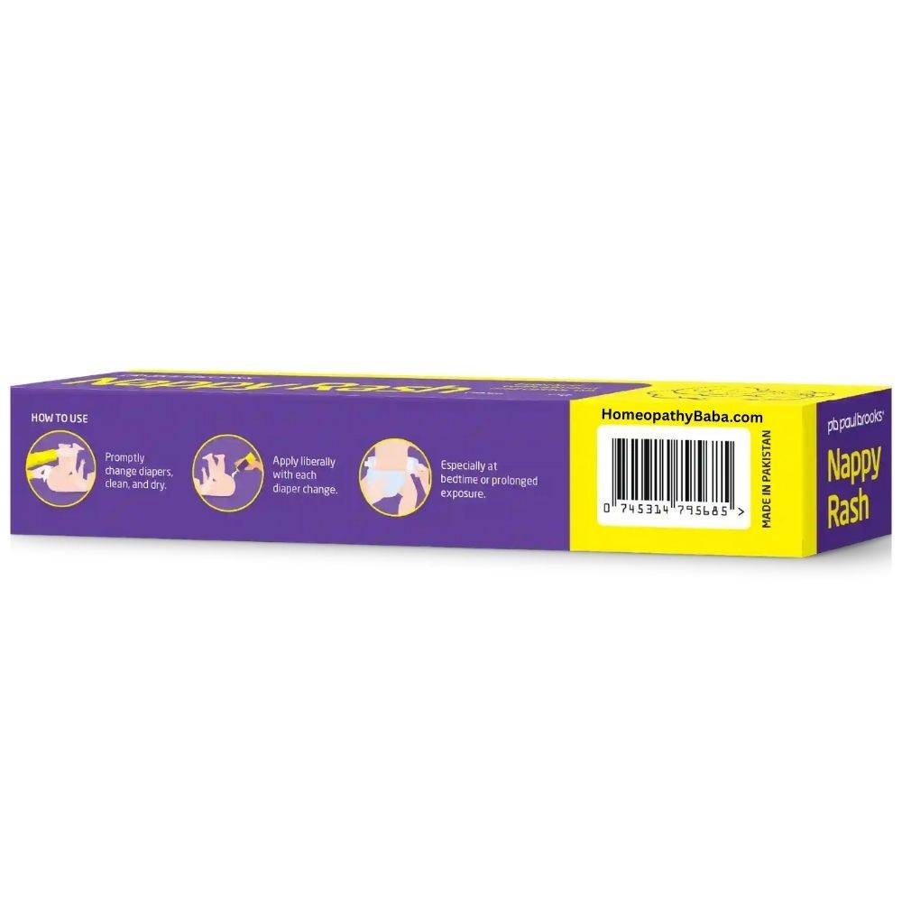 Paul Brooks Nappy Rash Cream 25g - HomeopathyBaba.Com